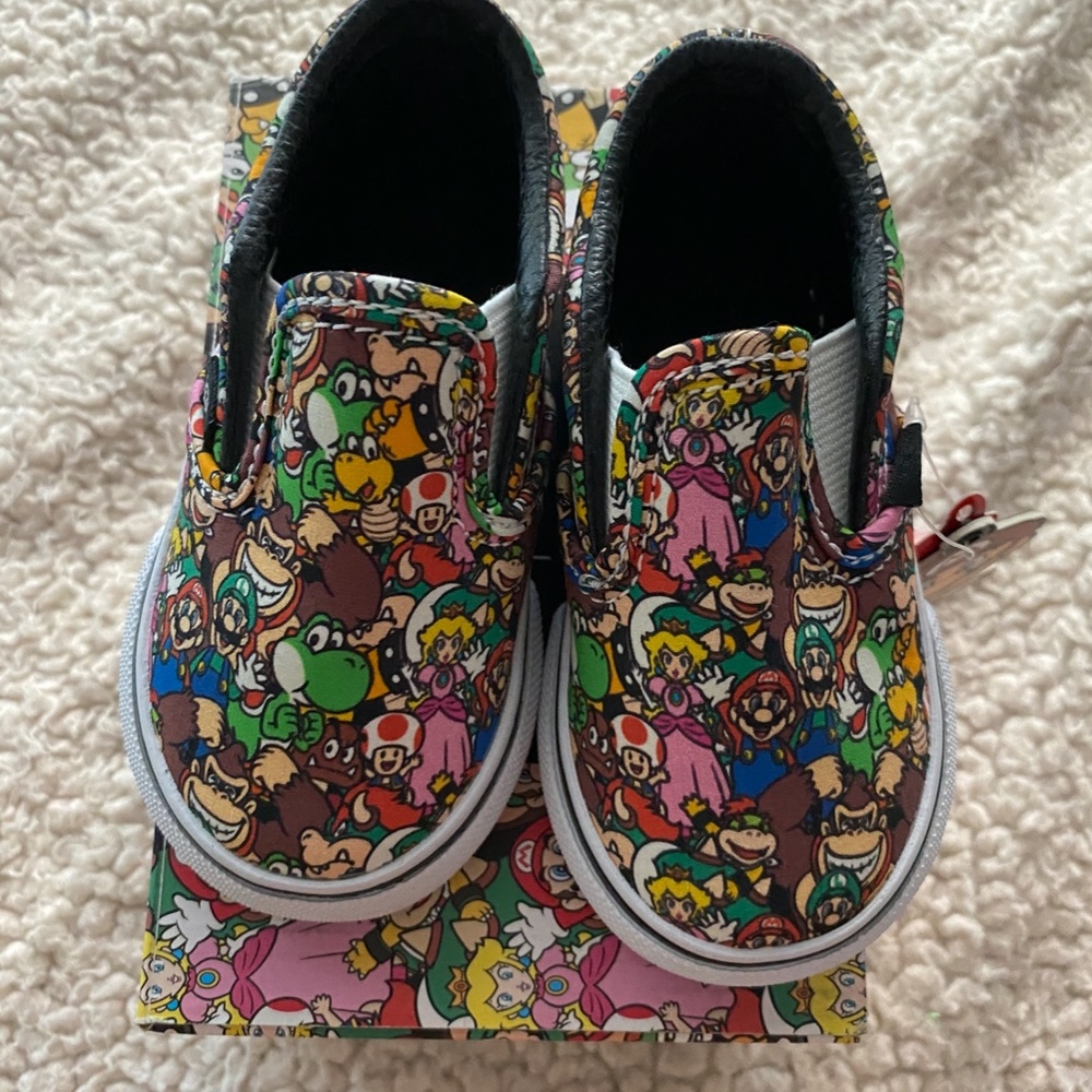 Vans Kids Limited Edition Mario Slip On